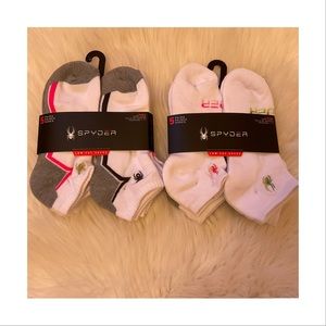 Spyder Low Cut Socks - NWT -  Bundle of 2 Packages - 10 Pairs